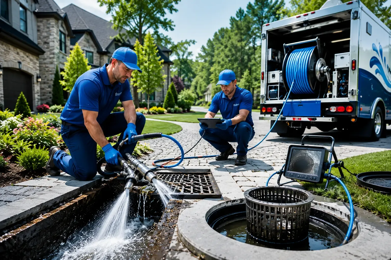 Local outdoor drain cleaning professionals in Blevins, AR